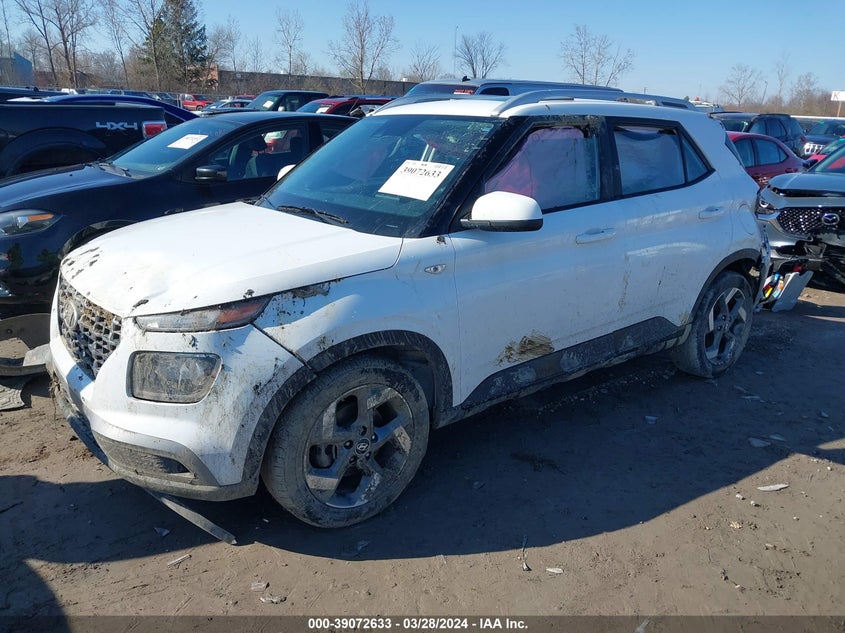 2022 Hyundai Venue Sel VIN: KMHRC8A36NU141849 Lot: 39072633