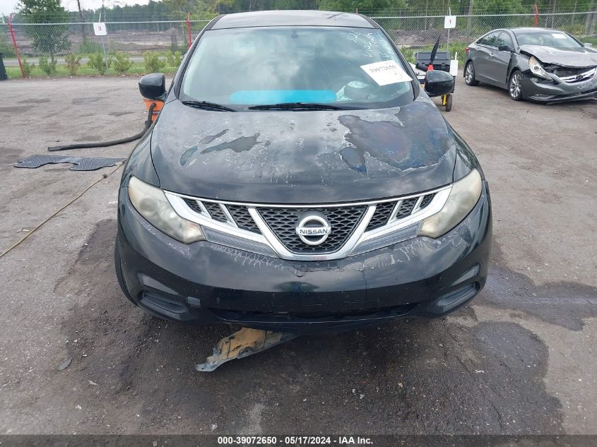 2014 Nissan Murano S VIN: JN8AZ1MU6EW402174 Lot: 39072650
