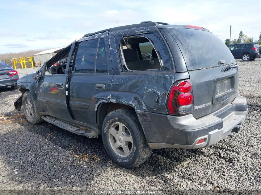 2003 Chevrolet Trailblazer Lt VIN: 1GNDS13S132148513 Lot: 39072688