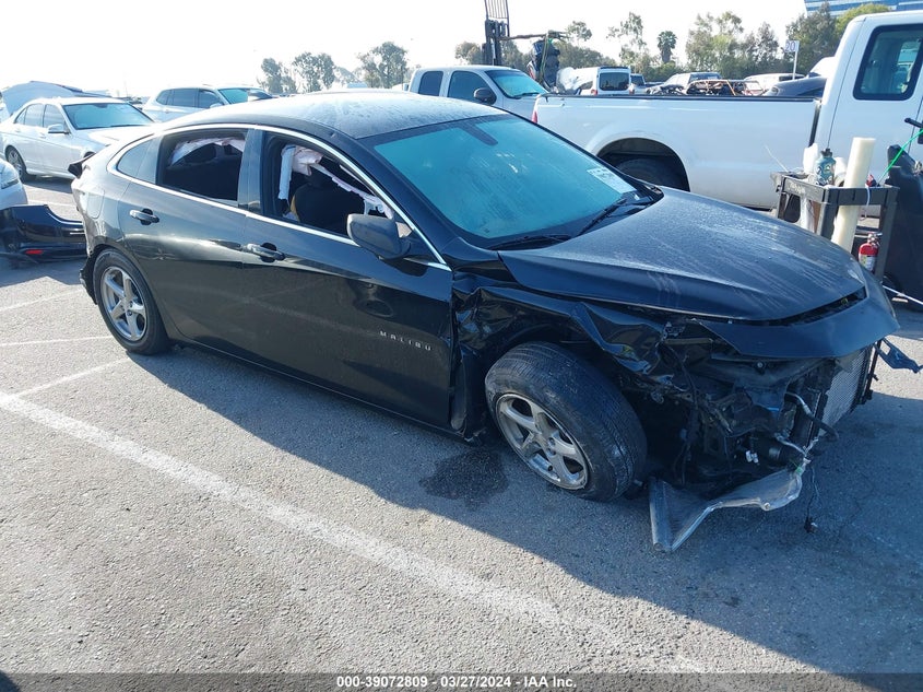 VIN 1G1ZB5ST3JF173444 2018 CHEVROLET MALIBU LS
