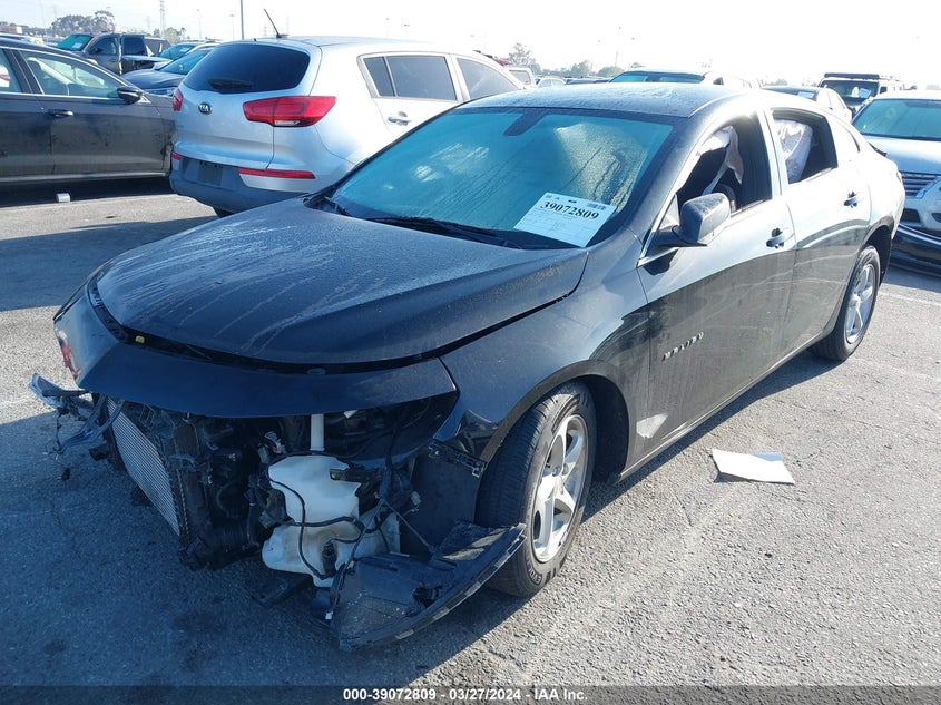VIN 1G1ZB5ST3JF173444 2018 CHEVROLET MALIBU LS