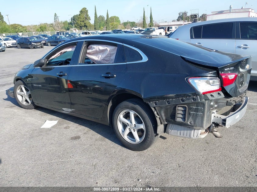 VIN 1G1ZB5ST3JF173444 2018 CHEVROLET MALIBU LS