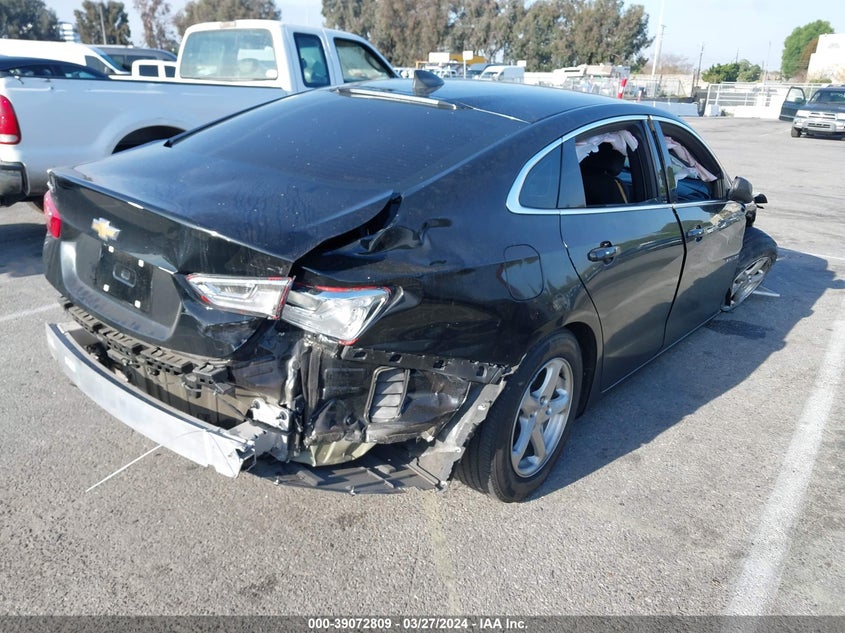 VIN 1G1ZB5ST3JF173444 2018 CHEVROLET MALIBU LS
