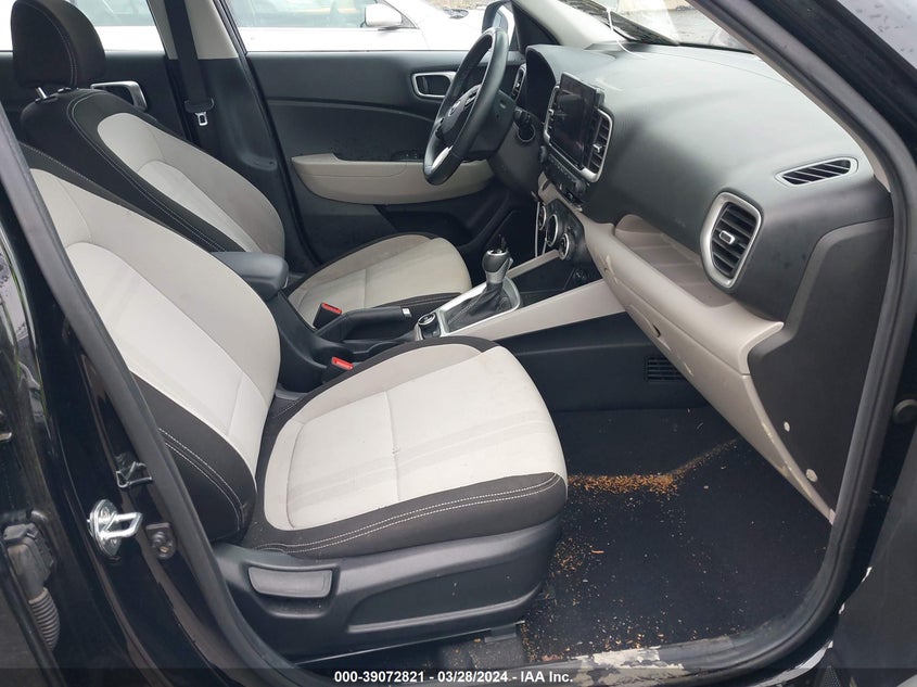 2021 Hyundai Venue Sel VIN: KMHRC8A30MU086314 Lot: 39072821