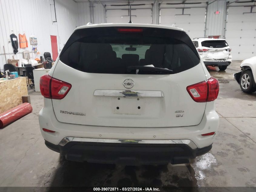 2018 Nissan Pathfinder Sv VIN: 5N1DR2MM8JC673274 Lot: 39072871