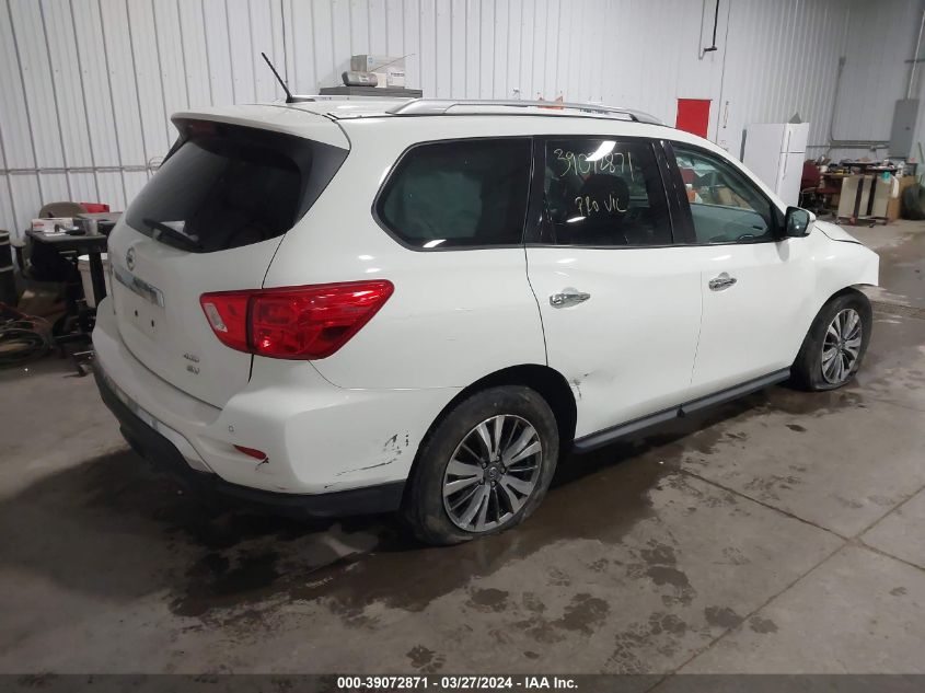 2018 Nissan Pathfinder Sv VIN: 5N1DR2MM8JC673274 Lot: 39072871