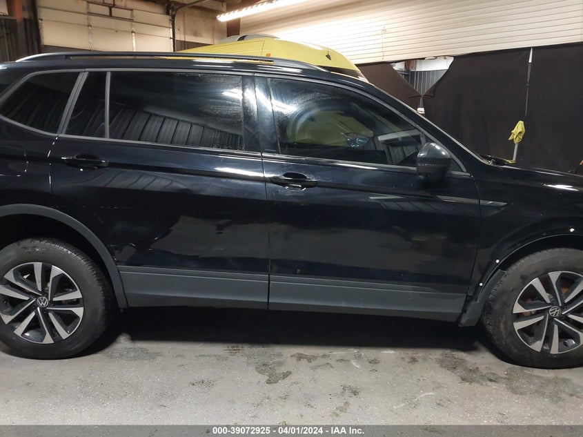 VIN 3VV0B7AX0NM175756 2022 VOLKSWAGEN TIGUAN S