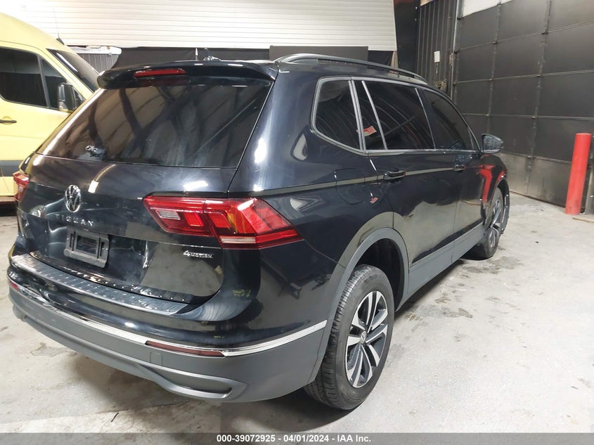 VIN 3VV0B7AX0NM175756 2022 VOLKSWAGEN TIGUAN S