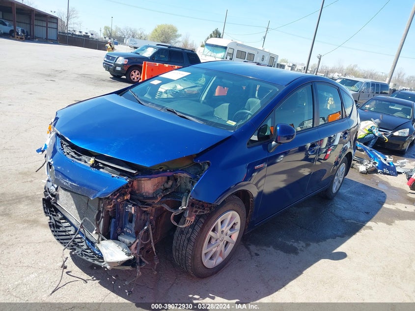 2014 Toyota Prius V Two VIN: JTDZN3EU6E3347926 Lot: 39072930