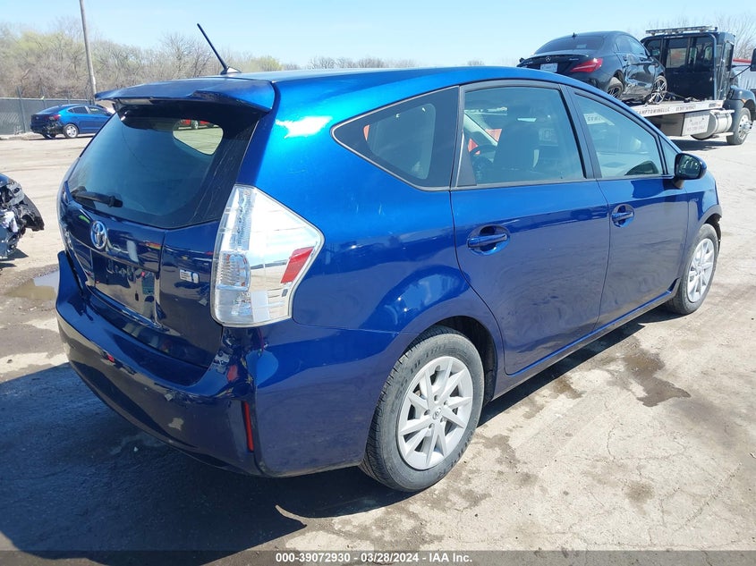 2014 Toyota Prius V Two VIN: JTDZN3EU6E3347926 Lot: 39072930