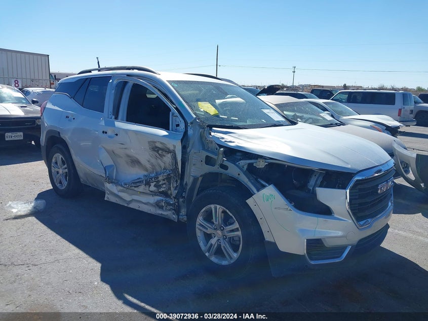 VIN 3GKALMEV3NL140937 2022 GMC TERRAIN FWD SLE