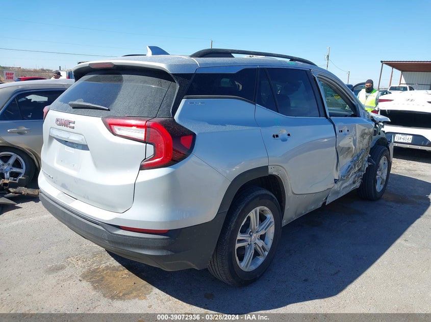 VIN 3GKALMEV3NL140937 2022 GMC TERRAIN FWD SLE