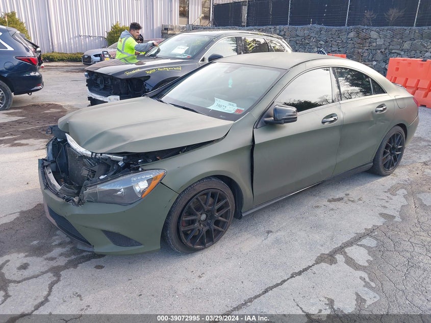 2016 Mercedes-Benz Cla 250 4Matic VIN: WDDSJ4GB8GN296845 Lot: 39072995