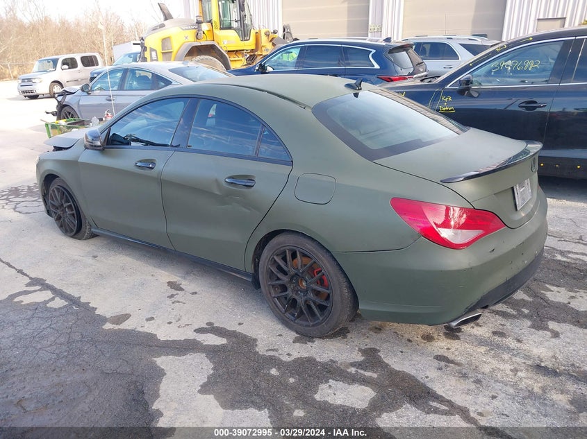 2016 Mercedes-Benz Cla 250 4Matic VIN: WDDSJ4GB8GN296845 Lot: 39072995
