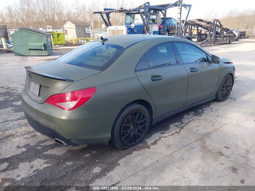 2016 Mercedes-Benz Cla 250 4Matic VIN: WDDSJ4GB8GN296845 Lot: 39072995