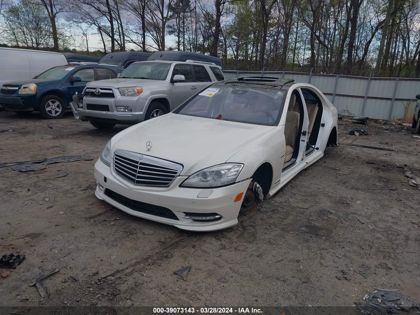 2012 Mercedes-Benz S 550 VIN: WDDNG7DB9CA464320 Lot: 39073143