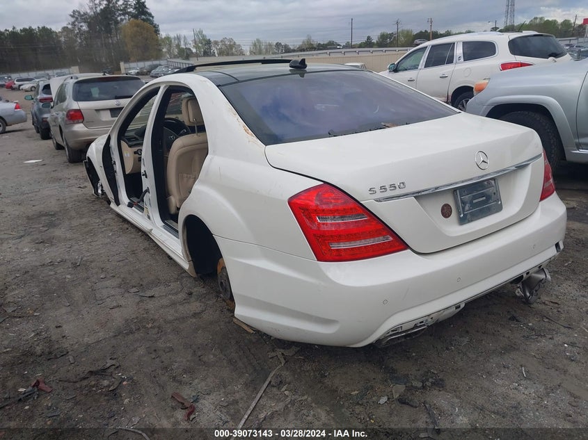 2012 Mercedes-Benz S 550 VIN: WDDNG7DB9CA464320 Lot: 39073143