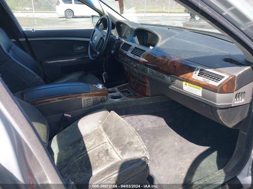 2003 BMW 760Li VIN: WBAGN83443DK10026 Lot: 39073166