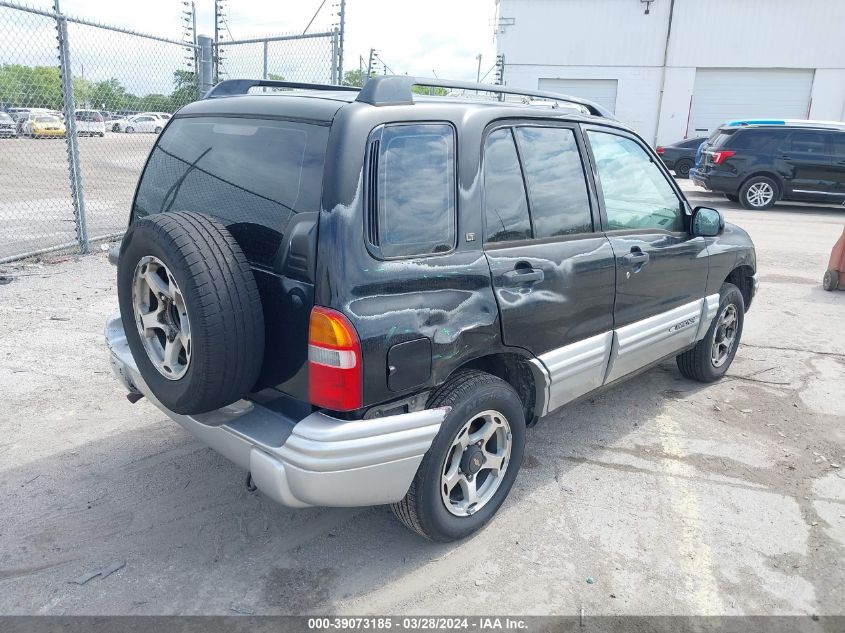 2CNBJ634X16937739 2001 Chevrolet Tracker Hard Top Lt