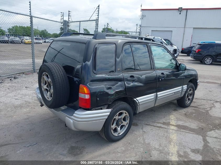 2CNBJ634X16937739 2001 Chevrolet Tracker Hard Top Lt