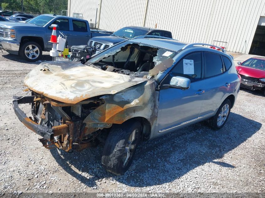 2013 Nissan Rogue Sv W/Sl Pkg VIN: JN8AS5MT7DW025596 Lot: 39073363