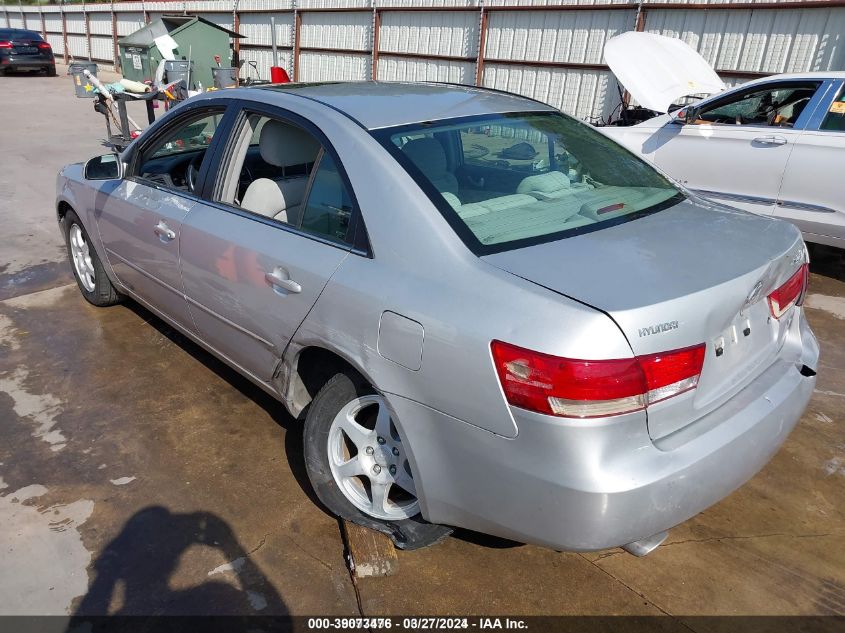 2006 Hyundai Sonata Gls V6/Lx V6 VIN: 5NPEU46F46H117542 Lot: 39073476