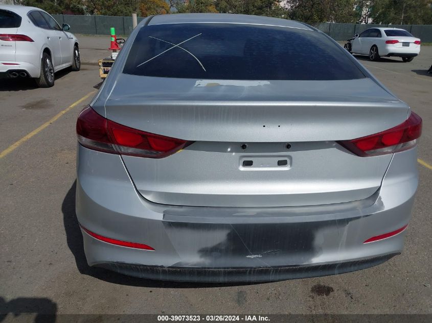 2018 Hyundai Elantra Se VIN: KMHD74LF2JU679967 Lot: 39073523