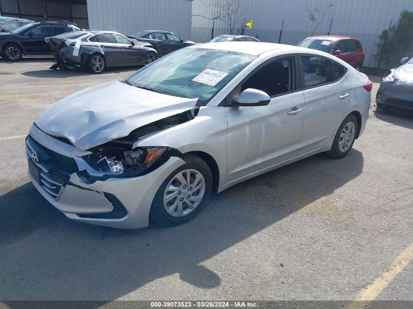 2018 HYUNDAI ELANTRA SE - KMHD74LF2JU679967