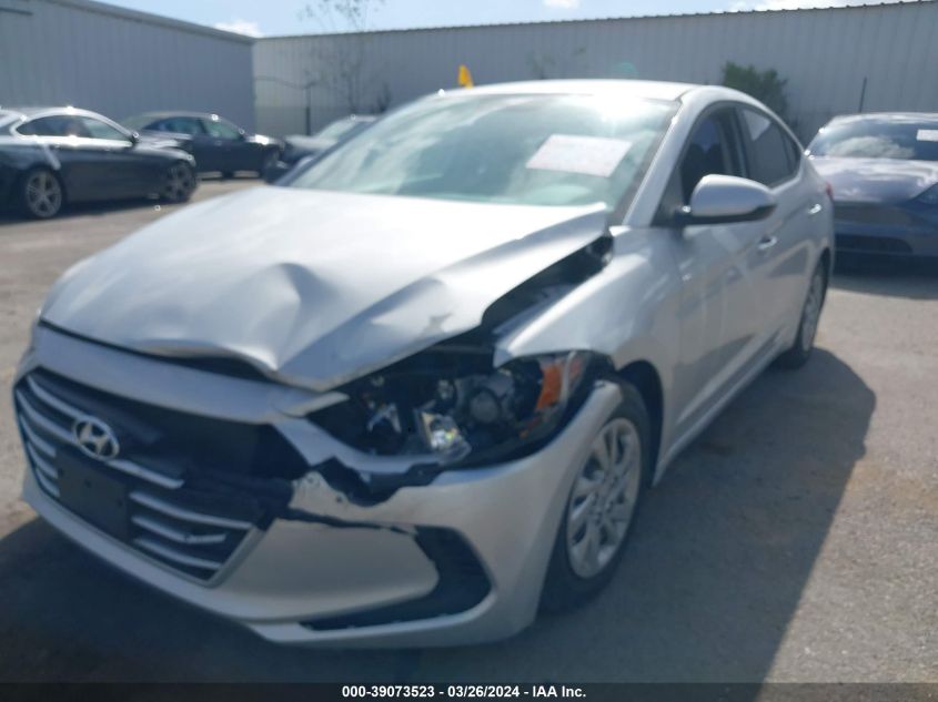 2018 HYUNDAI ELANTRA SE - KMHD74LF2JU679967