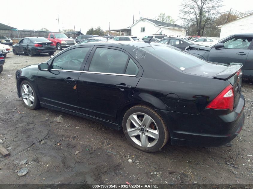 3FAHP0KC8CR190307 | 2012 FORD FUSION