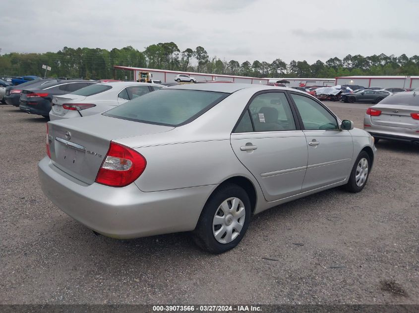 4T1BE32K62U062374 | 2002 TOYOTA CAMRY