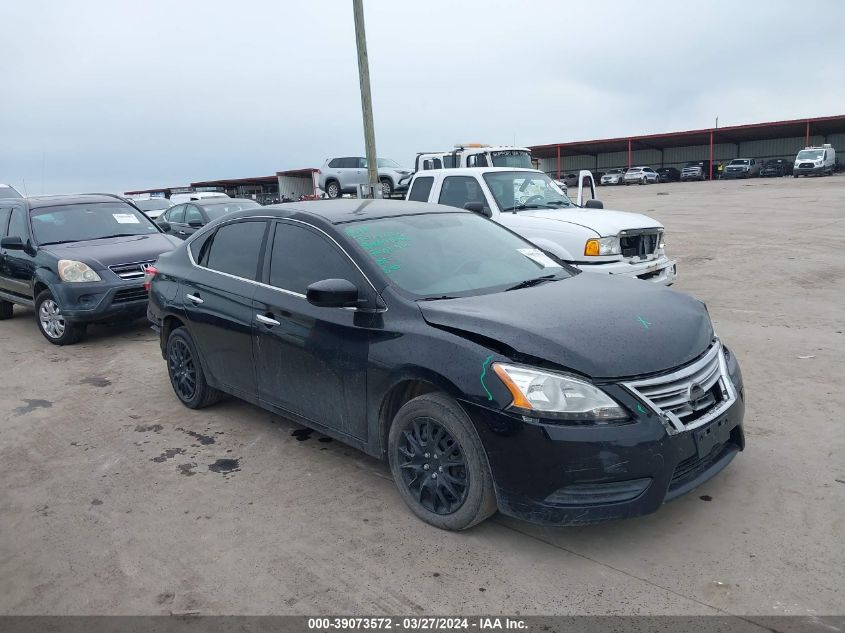 2015 Nissan Sentra Sv VIN: 3N1AB7AP0FY213308 Lot: 39073572