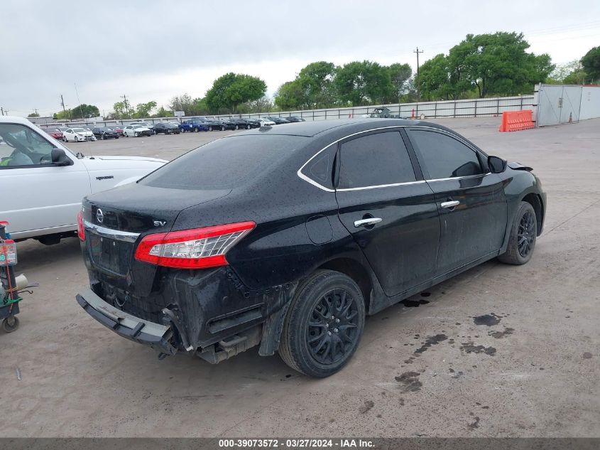 2015 Nissan Sentra Sv VIN: 3N1AB7AP0FY213308 Lot: 39073572