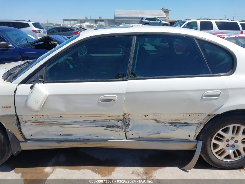 2003 Subaru Outback H6-3.0/H6-3.0 Vdc VIN: 4S3BE896137202857 Lot: 39073587