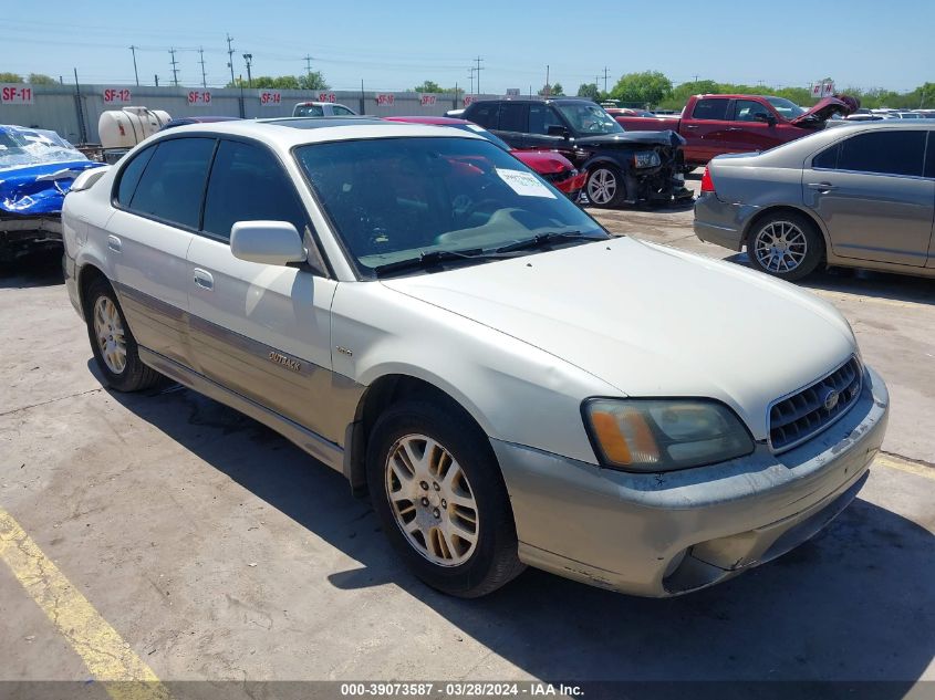 2003 Subaru Outback H6-3.0/H6-3.0 Vdc VIN: 4S3BE896137202857 Lot: 39073587