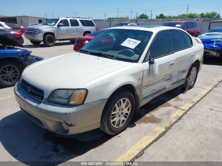 2003 Subaru Outback H6-3.0/H6-3.0 Vdc VIN: 4S3BE896137202857 Lot: 39073587