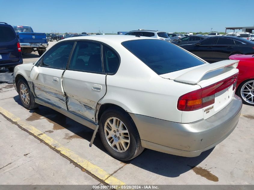 2003 Subaru Outback H6-3.0/H6-3.0 Vdc VIN: 4S3BE896137202857 Lot: 39073587