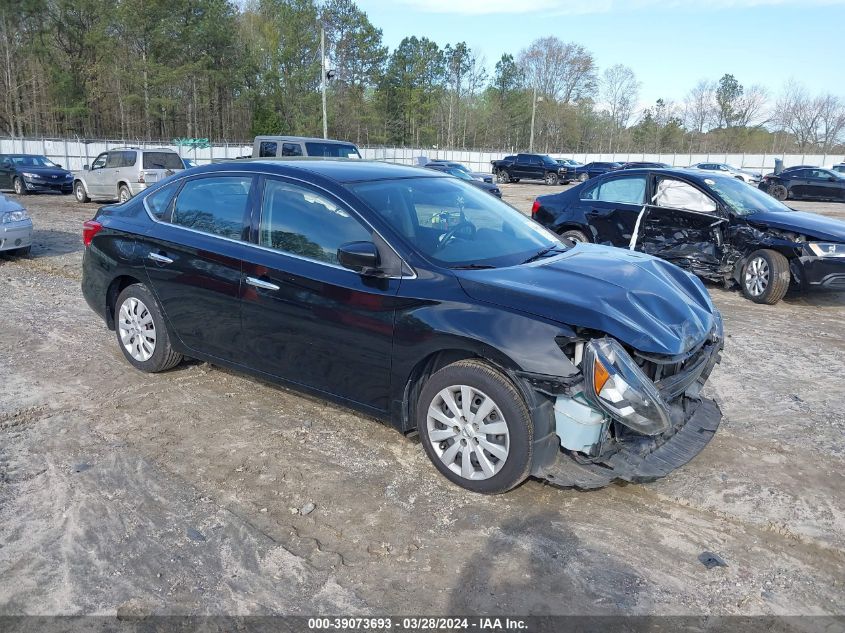 2016 Nissan Sentra S VIN: 3N1AB7AP6GY319909 Lot: 39073693