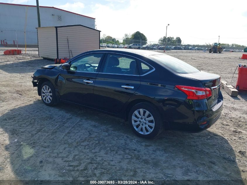 2016 Nissan Sentra S VIN: 3N1AB7AP6GY319909 Lot: 39073693