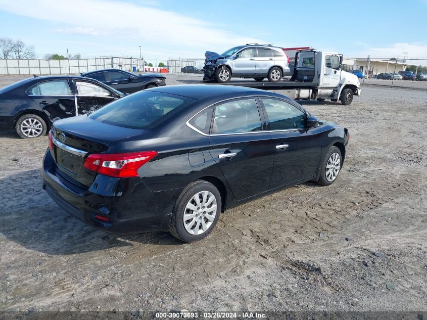 2016 Nissan Sentra S VIN: 3N1AB7AP6GY319909 Lot: 39073693