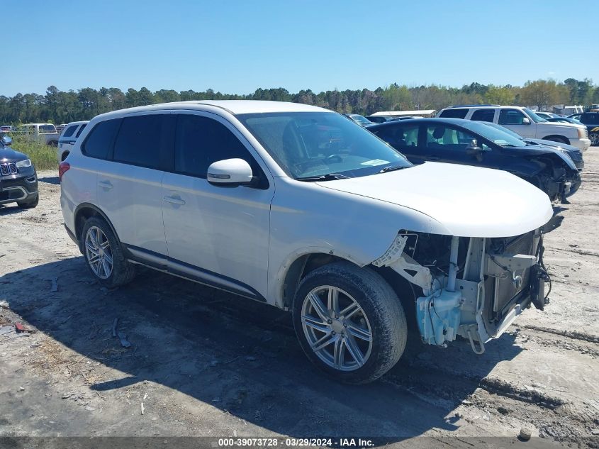 2016 Mitsubishi Outlander Se VIN: JA4AD3A31GZ009180 Lot: 39073728