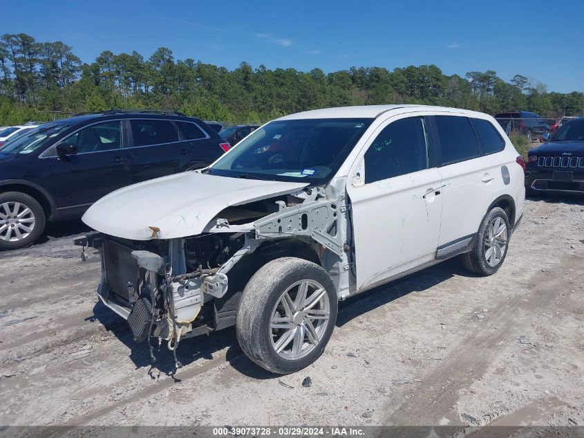 2016 Mitsubishi Outlander Se VIN: JA4AD3A31GZ009180 Lot: 39073728