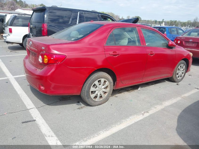 JTDBL40E69J011322 | 2009 TOYOTA COROLLA