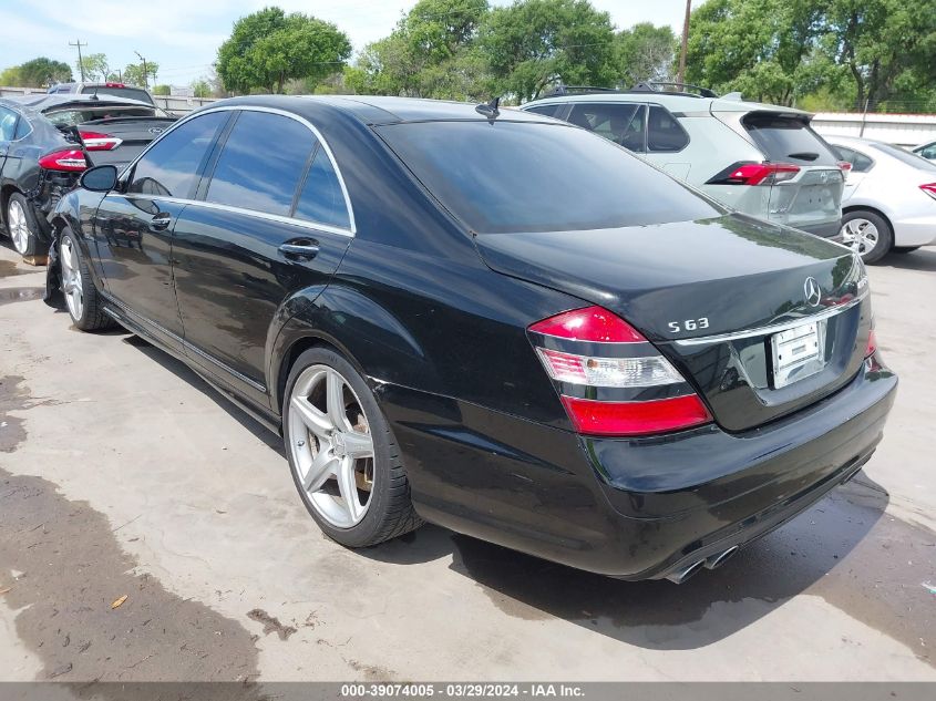 2009 Mercedes-Benz S 63 Amg VIN: WDDNG77X69A270781 Lot: 39074005