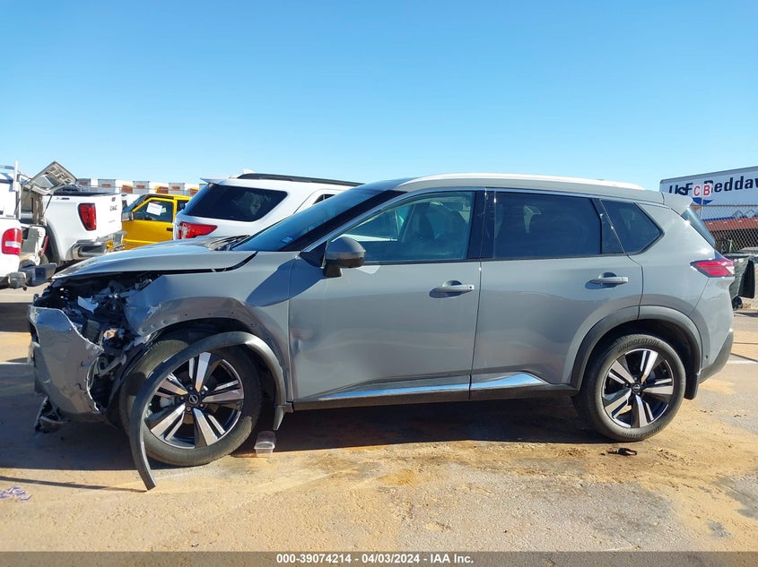 2022 NISSAN ROGUE SL - 5N1BT3CA8NC709105