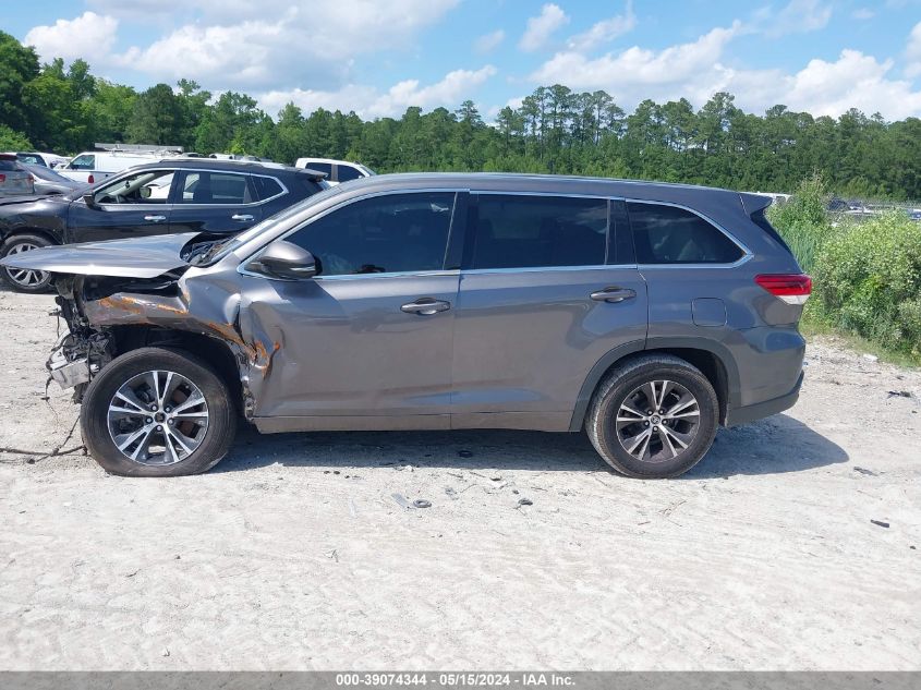 2018 Toyota Highlander Le VIN: 5TDZARFH9JS036497 Lot: 39074344