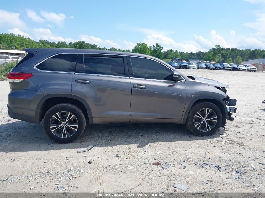 2018 Toyota Highlander Le VIN: 5TDZARFH9JS036497 Lot: 39074344
