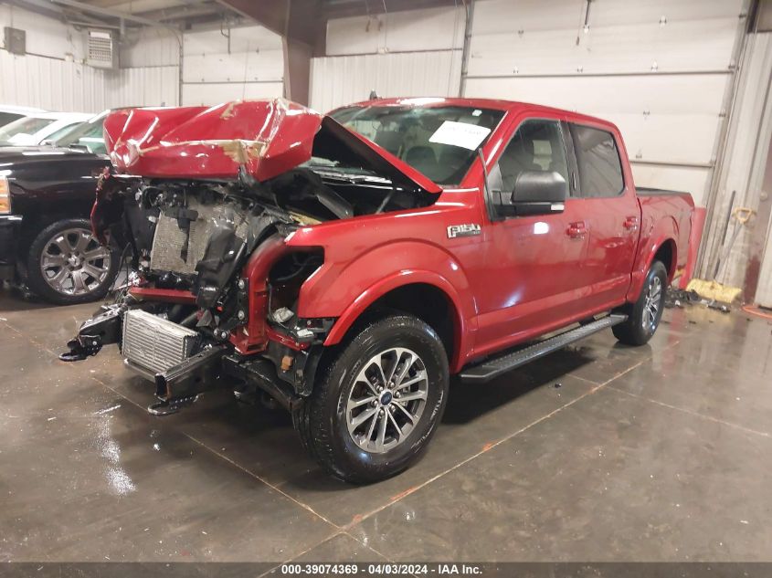 2020 Ford F-150 Xlt VIN: 1FTEW1EP9LKF16947 Lot: 39074369