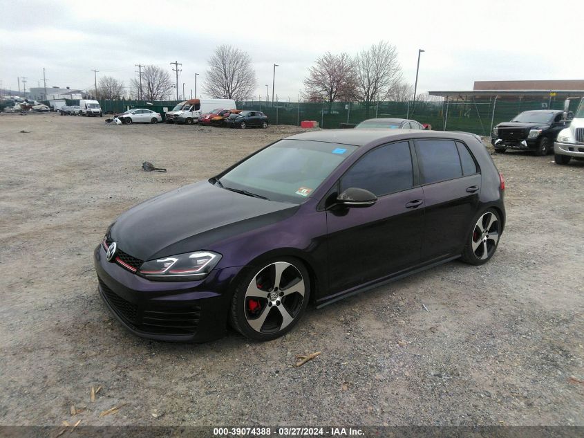 3VW5T7AU0GM064793 | 2016 VOLKSWAGEN GOLF GTI