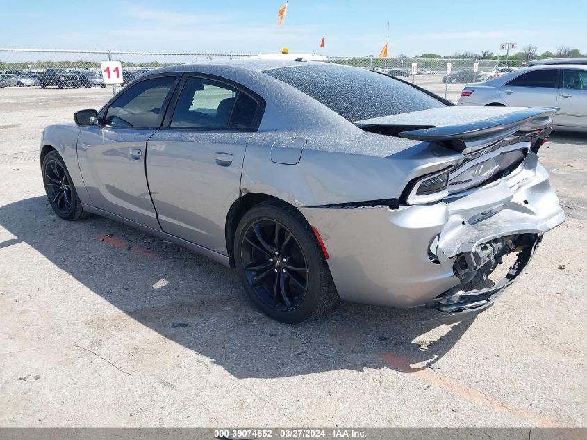 2018 Dodge Charger Sxt Rwd VIN: 2C3CDXBG0JH158098 Lot: 39074652